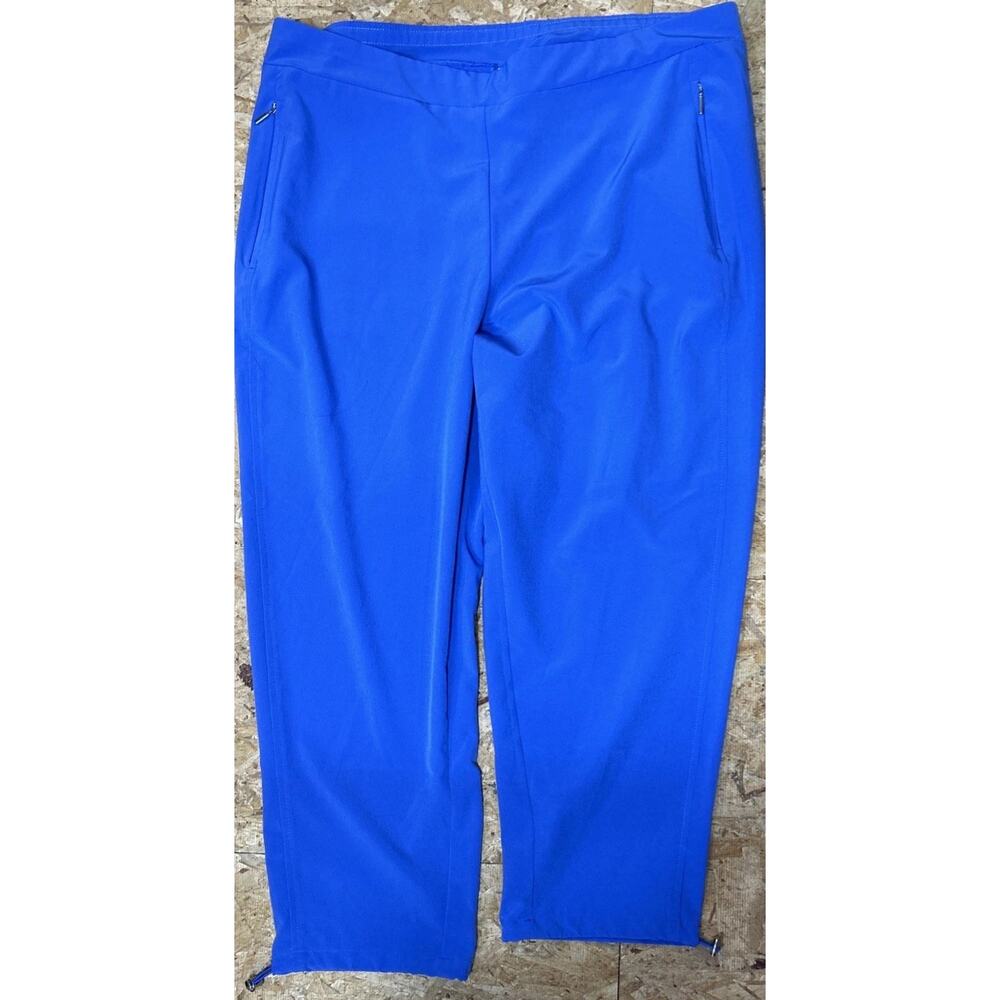 Lot Of 3 Chicos Zenergy UPF Bungee Cropped Pants 2.5 US 14 Pull On Casual Light - Picture 4 of 10